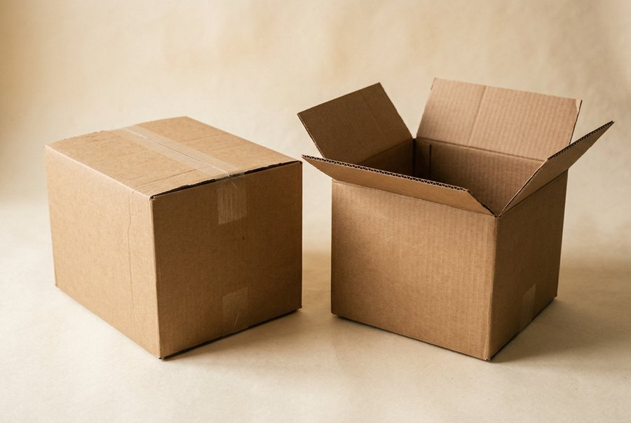 Regular slotted corrugated cartons